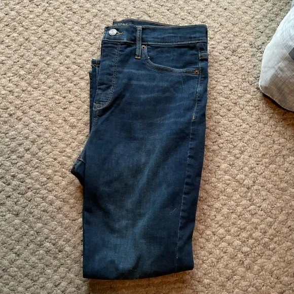 NWT Banana Republic High Rise Skinny Jeans - Picture 6 of 12